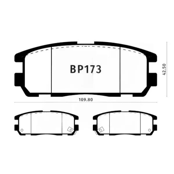 Pastilla de freno para great wall wingle5 2016 2025 2.0